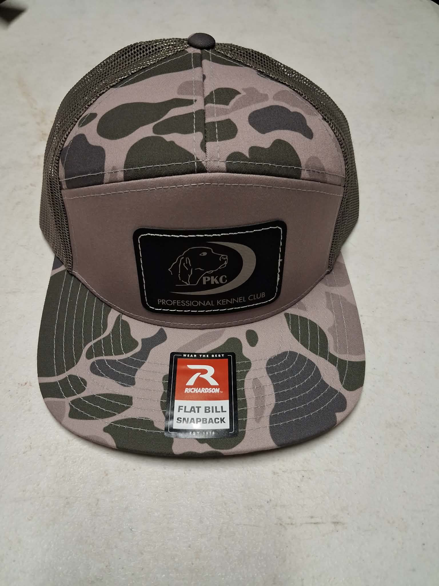 PKC hat Flat bill Duck Camo