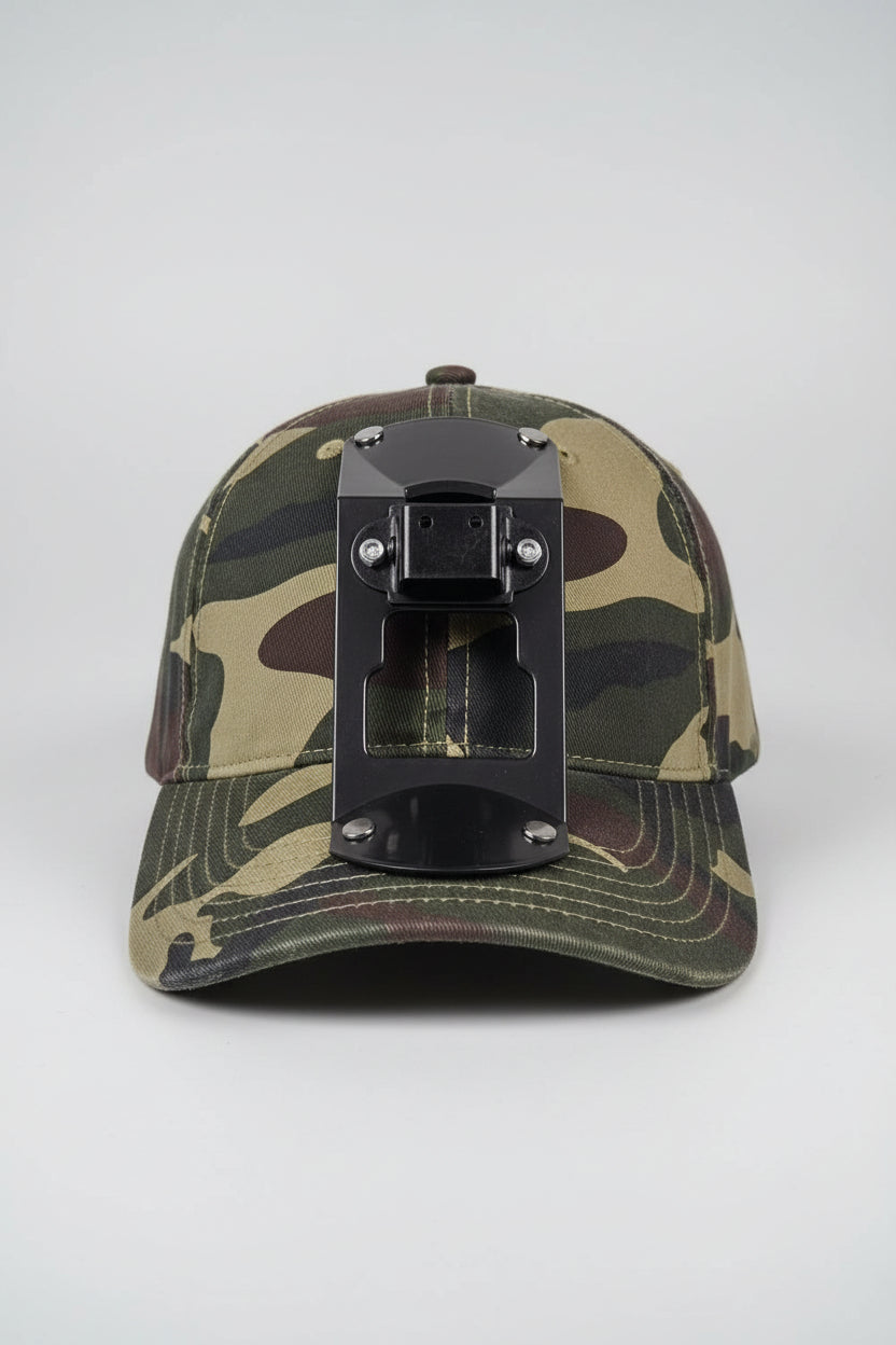 Old School Camo Softcap with bracket